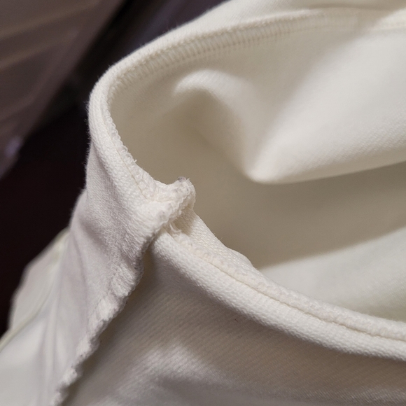 ADIDAS Offwhite Athletic Jacket w/versatile hood XL - Picture 10 of 10